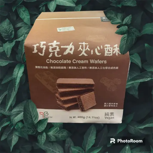 [SNC-SNK-GDIS-400G-1150] [LEEZEN] Chocolate Cream Wafer (400g)
