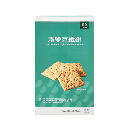 [SNC-BIS-GDIS-110G-979] [LEEZEN] Salt Frosted Soybean Fiber Biscuits (110g)